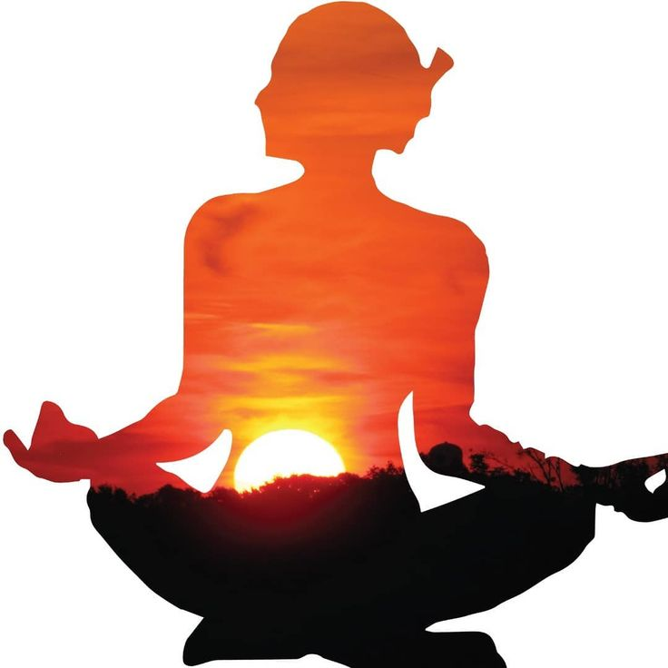 Йога силуэт