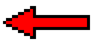 Пиксельная стрелочка