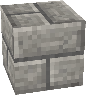 Блок камня из МАЙНКРАФТА