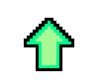 Пиксельная стрелочка