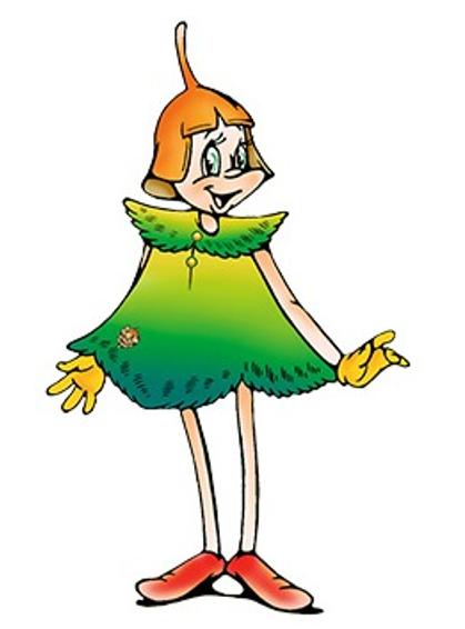 Герои Эколят умница шалун тихоня елочка