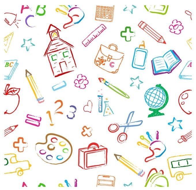 Поттерн со школьной тематикой