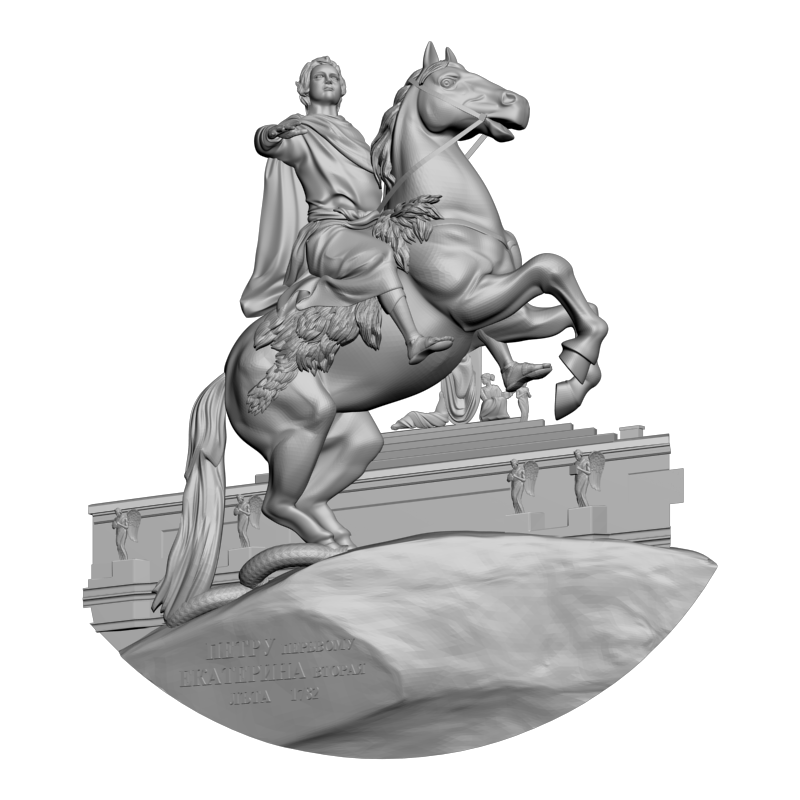 Символ Санкт-Петербурга медный всадник