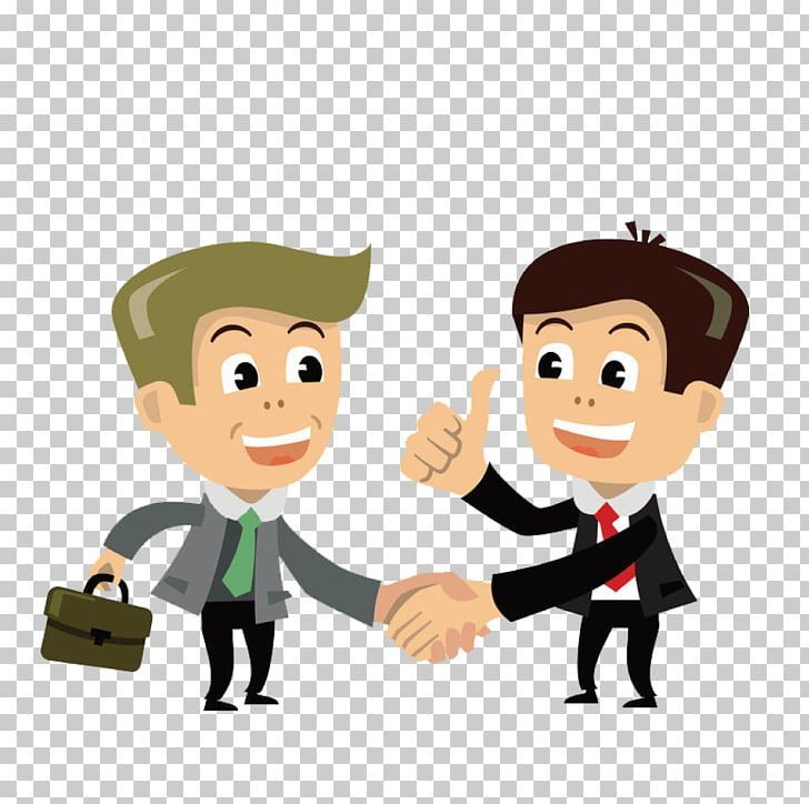 Мультяшный бизнесменка