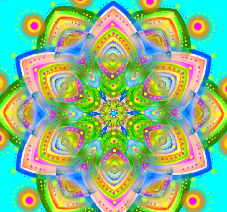 Мандала счастья и удачи