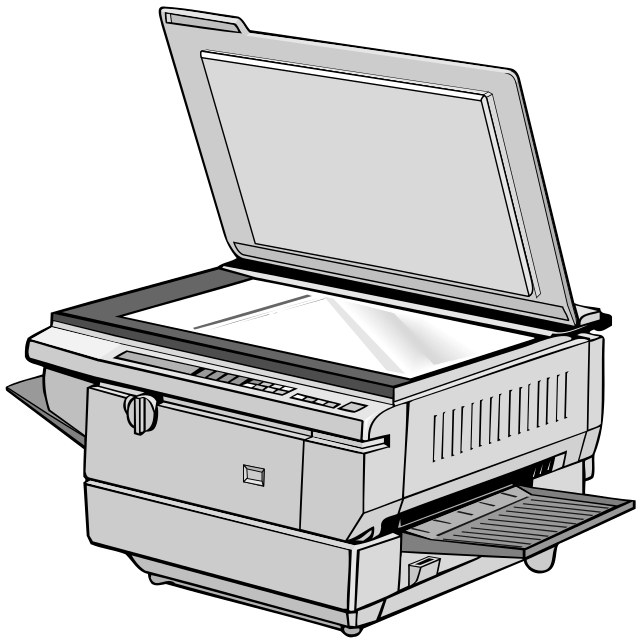 Ксерокс принтер 560 чертеж вид спереди