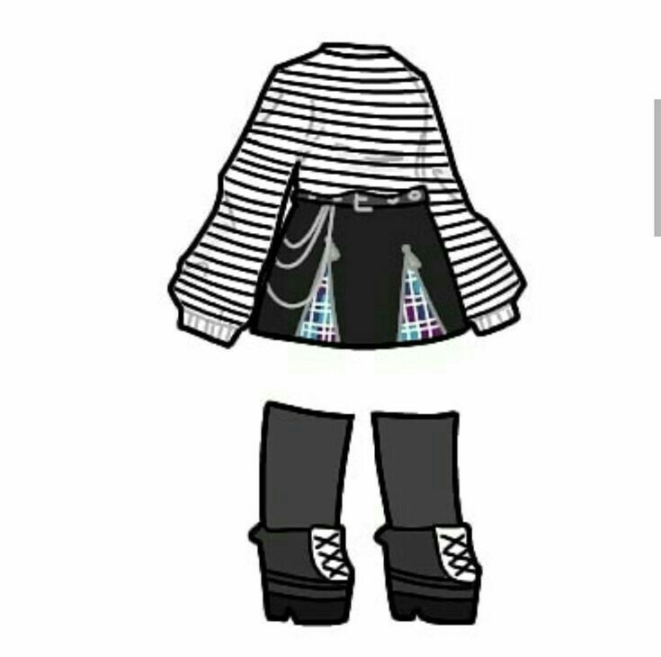 Гача лайф из пинтереста одежда