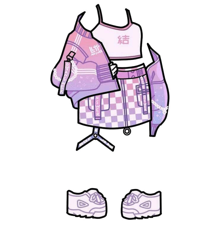 Костюмы гача лайф