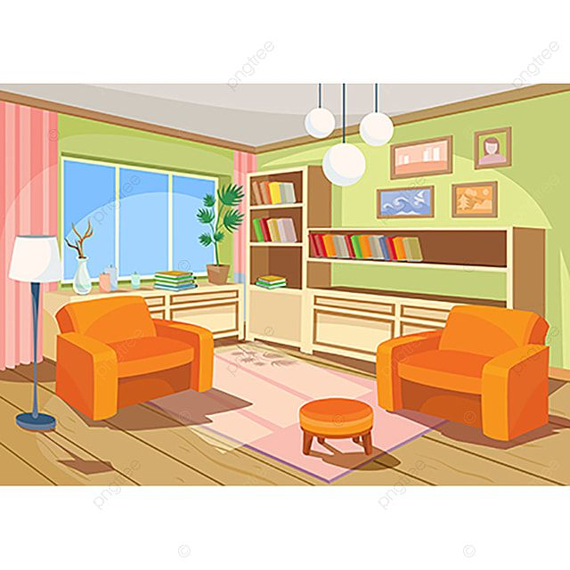 Мультяшный интерьер