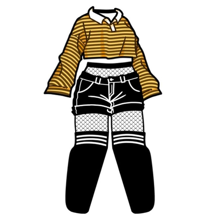 Одежда для рисования девушек гача