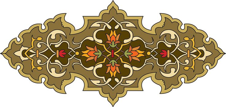 Арабский Багдади орнамент