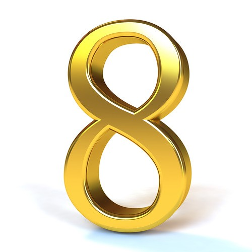 Красивая восьмерка