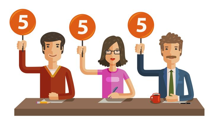 Жюри на прозрачном фоне