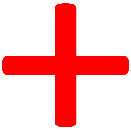 Красный плюс