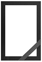 Рамка с черной ленточкой