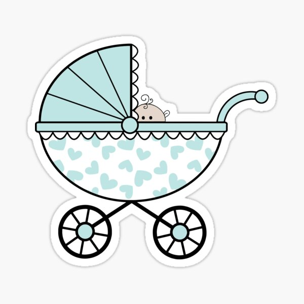 Коляска на прозрачном фоне