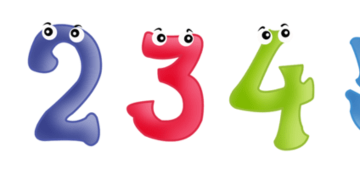Веселые цифры для детей