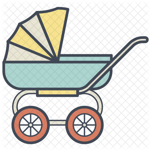 Коляска мультяшный