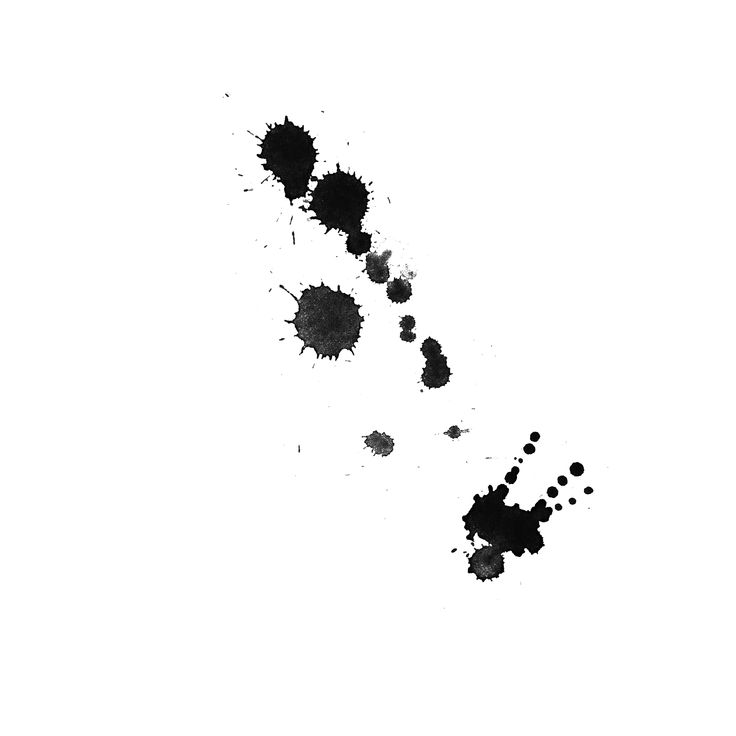 Клякса без фона