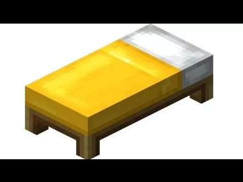 Кровать майнкрафт