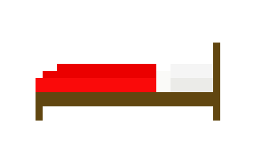 Пиксельная кровать