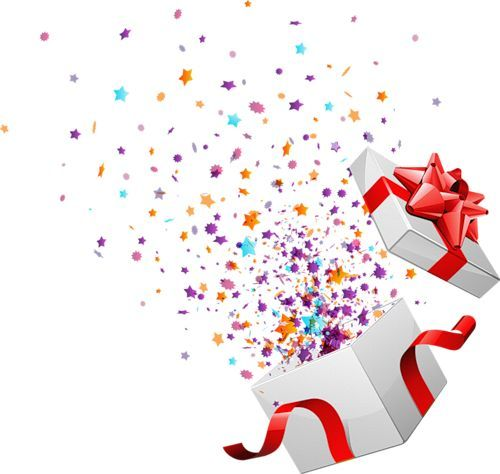 Фон с подарками для фотошопа