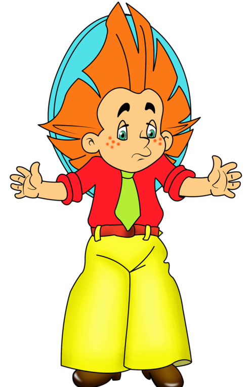 Грустный Незнайка