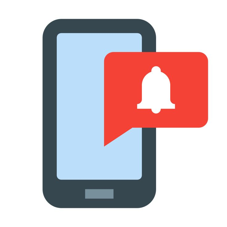 Векторная иконка уведомления