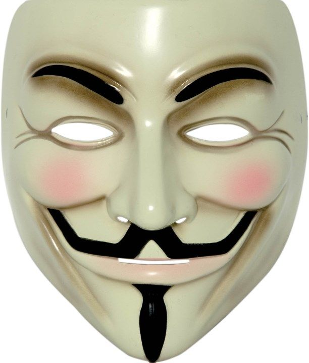 Гай Фокс маска Анонимуса для девочек