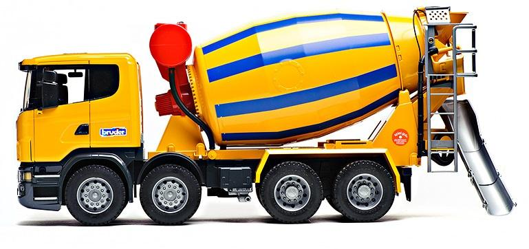 Бетономешалка Bruder Scania (03-554) 1:16 57.5 см