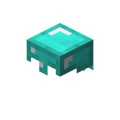 Майнкрафт алмазный шлем сбоку