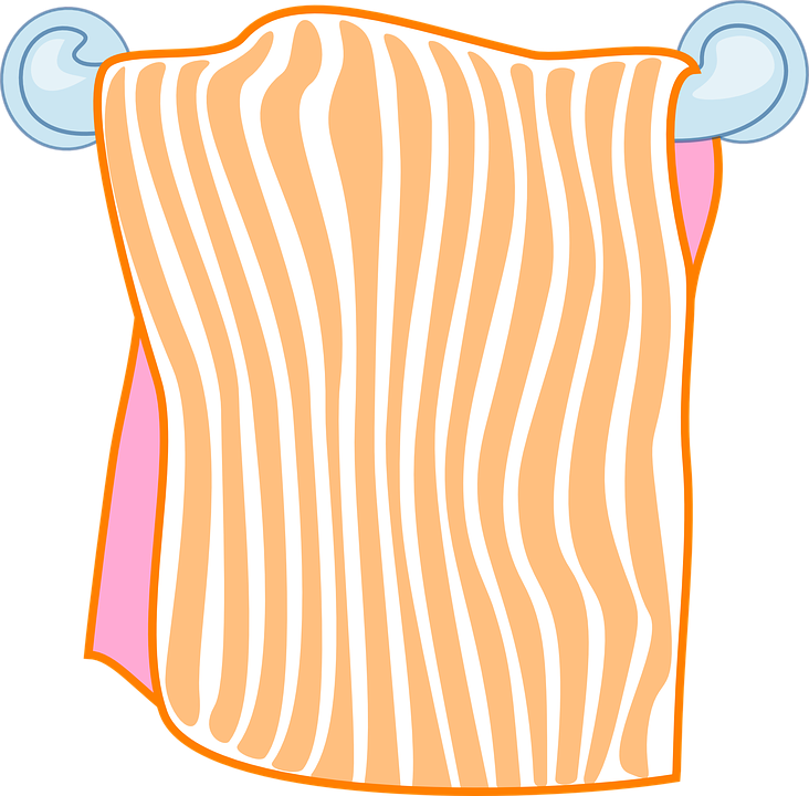 Полотенце для детей на прозрачном фоне