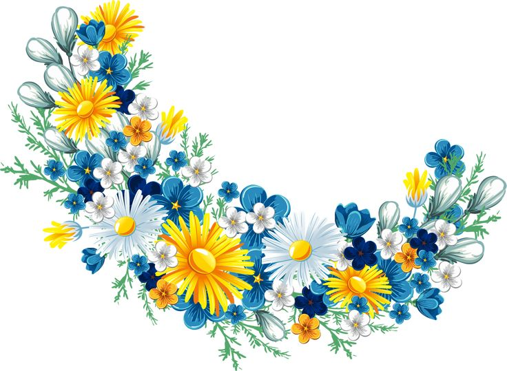 Венок из полевых цветов