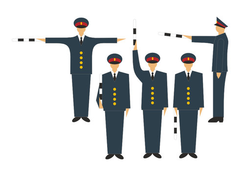 Регулировщик рисунок