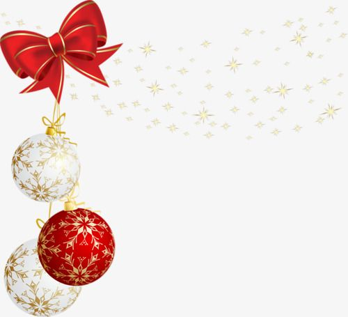 Новогодний клипарт на прозрачном фоне для фотошопа