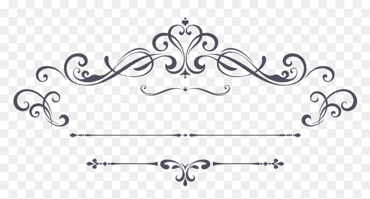 Рамочка с вензелями