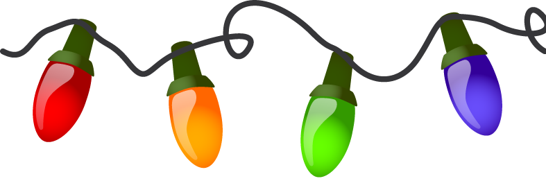 Гирлянда без фона