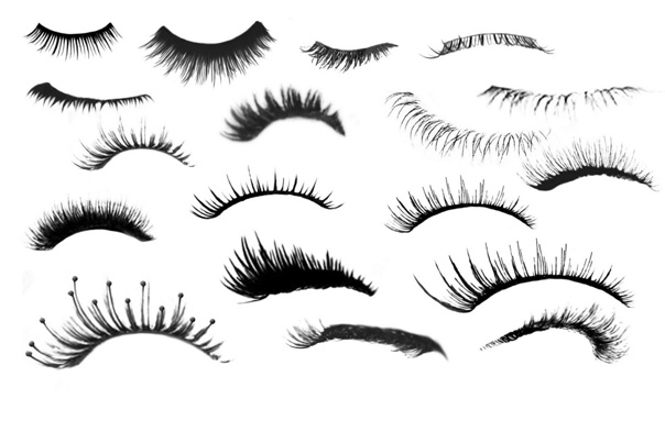 Ресницы нарисованные