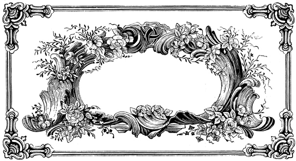 Рамка вензеля