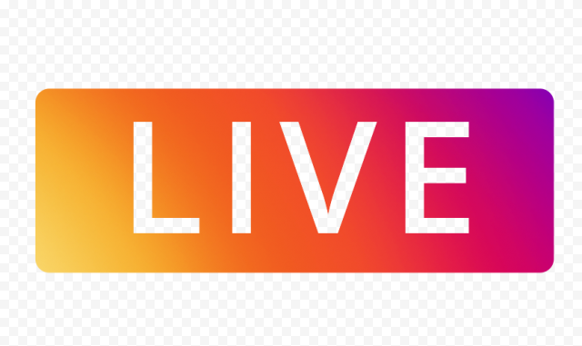Значок Live Инстаграм