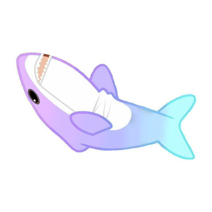 Акула игрушка для гачи