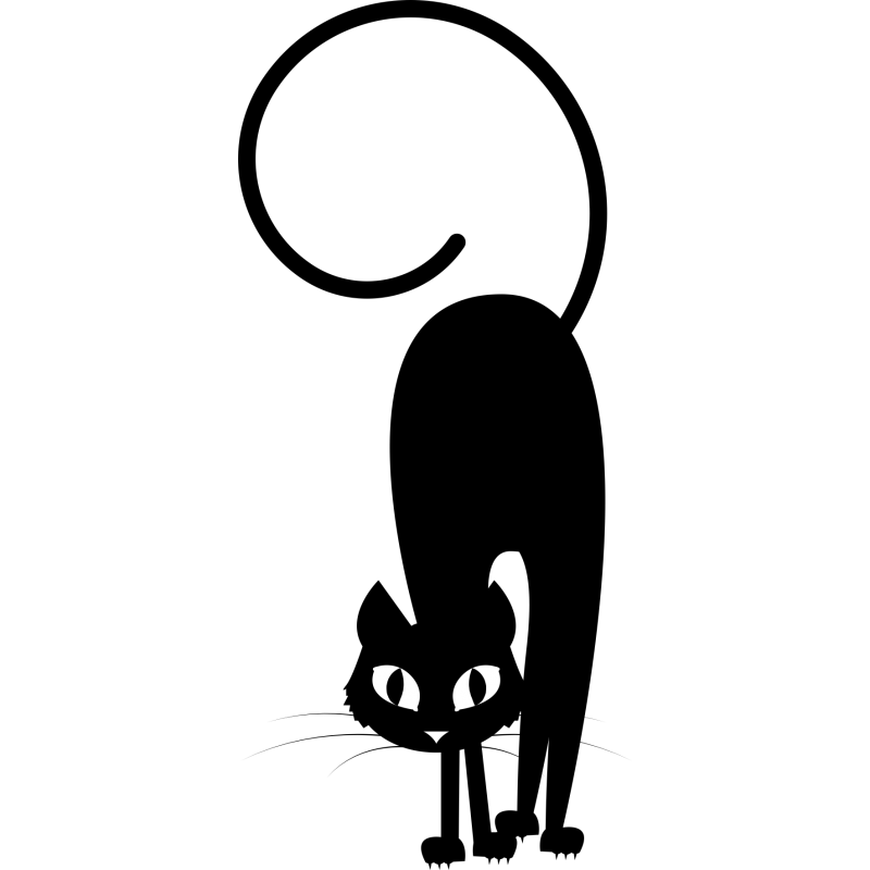 Кошка рисунок