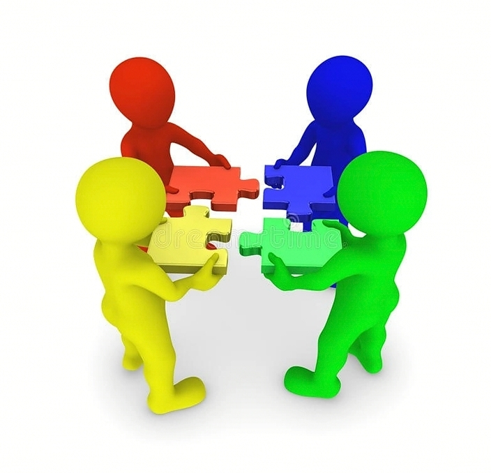 Разноцветные человечки