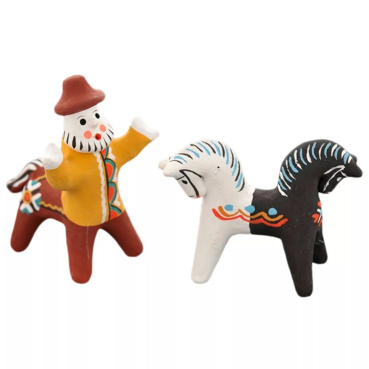 Народная глиняная игрушка Каргопольская