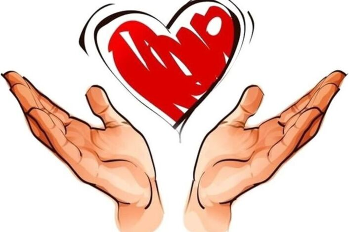 Сердечко руками