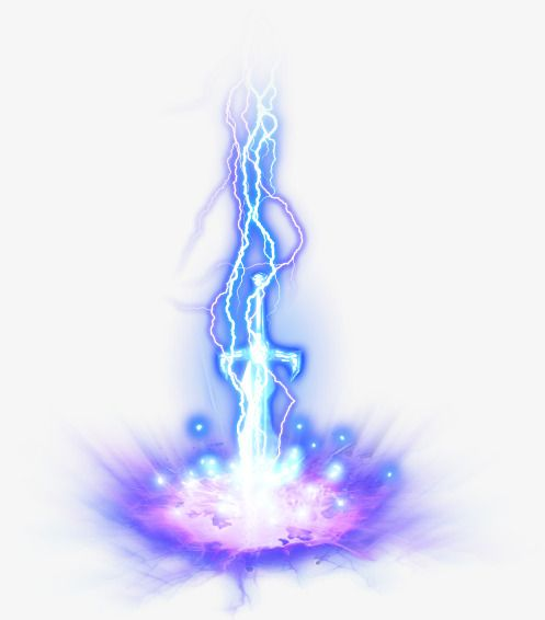 Магический свет без фона