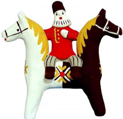 Каргопольская игрушка тчнитолкая