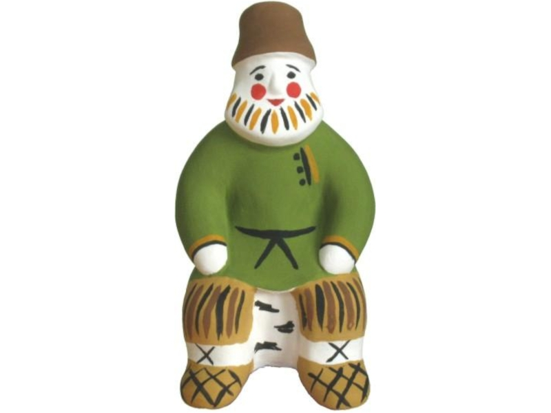 Каргопольская игрушка крестьянин