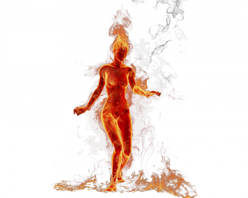 Огненный человек