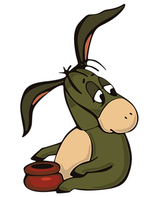 Винни пух ослик